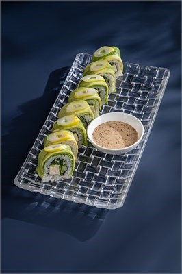 Зеленый ролл с тофу 01115